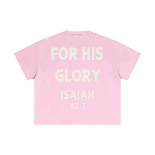 “For His Glory” Boxy Tee