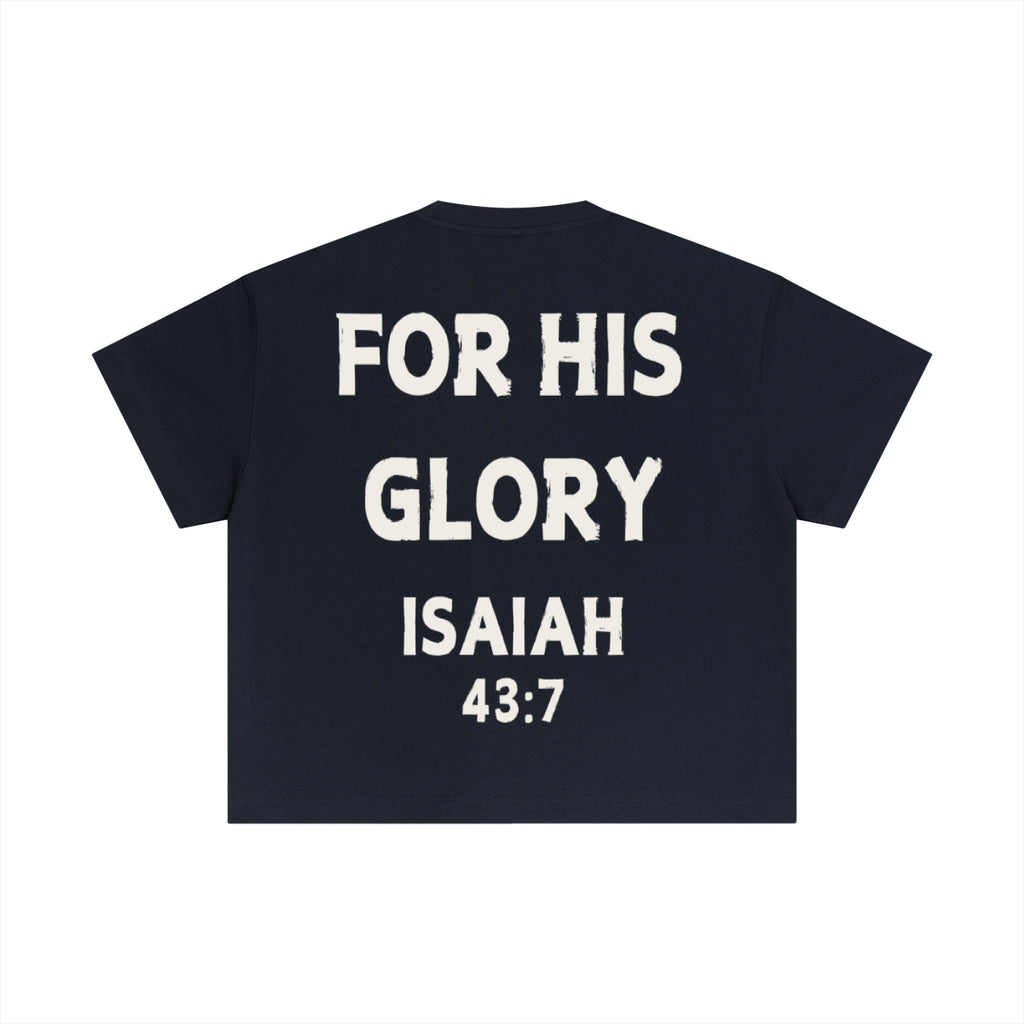 “For His Glory” Boxy Tee