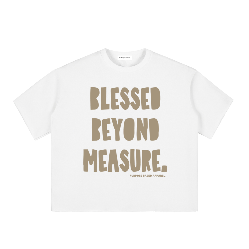 “Blessed Beyond” Measure Boxy Tee