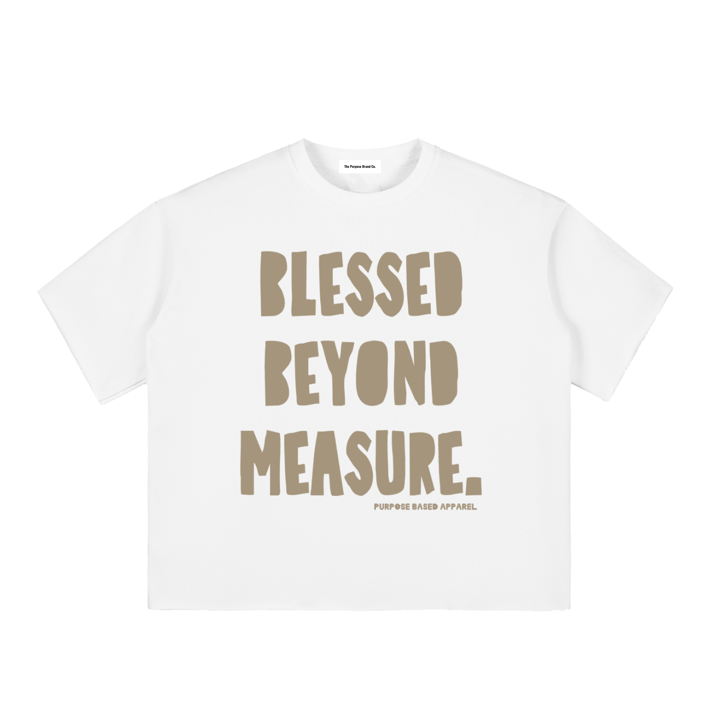 “Blessed Beyond” Measure Boxy Tee