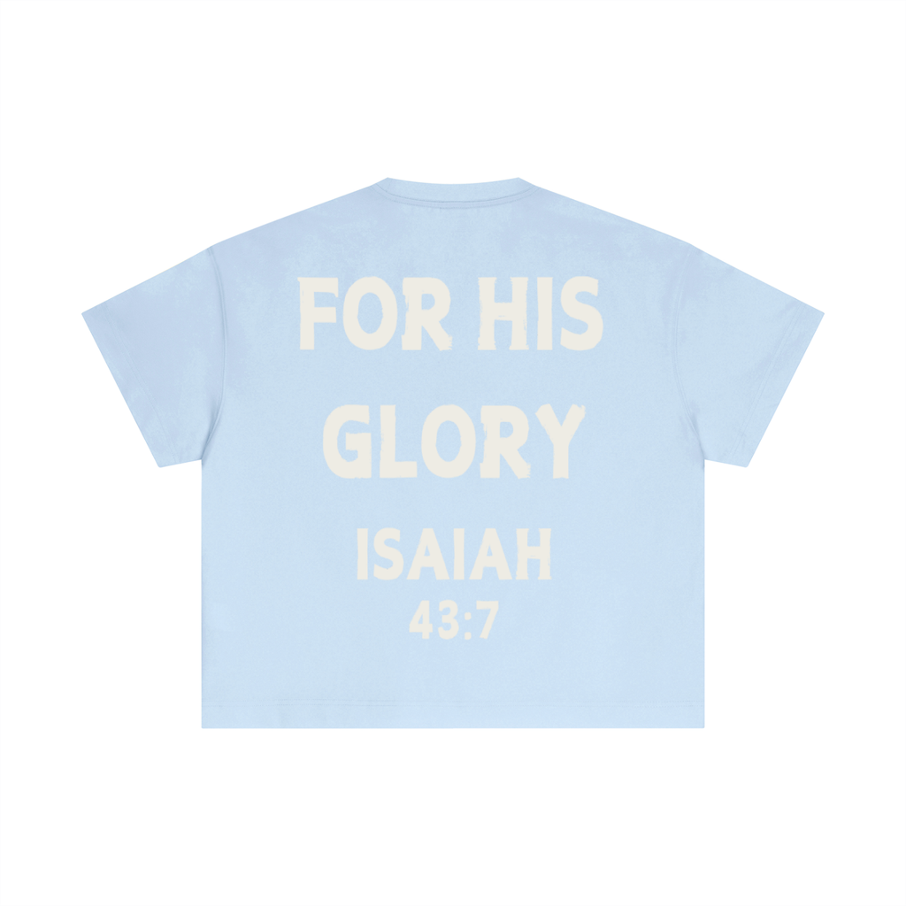 “For His Glory” Boxy Tee