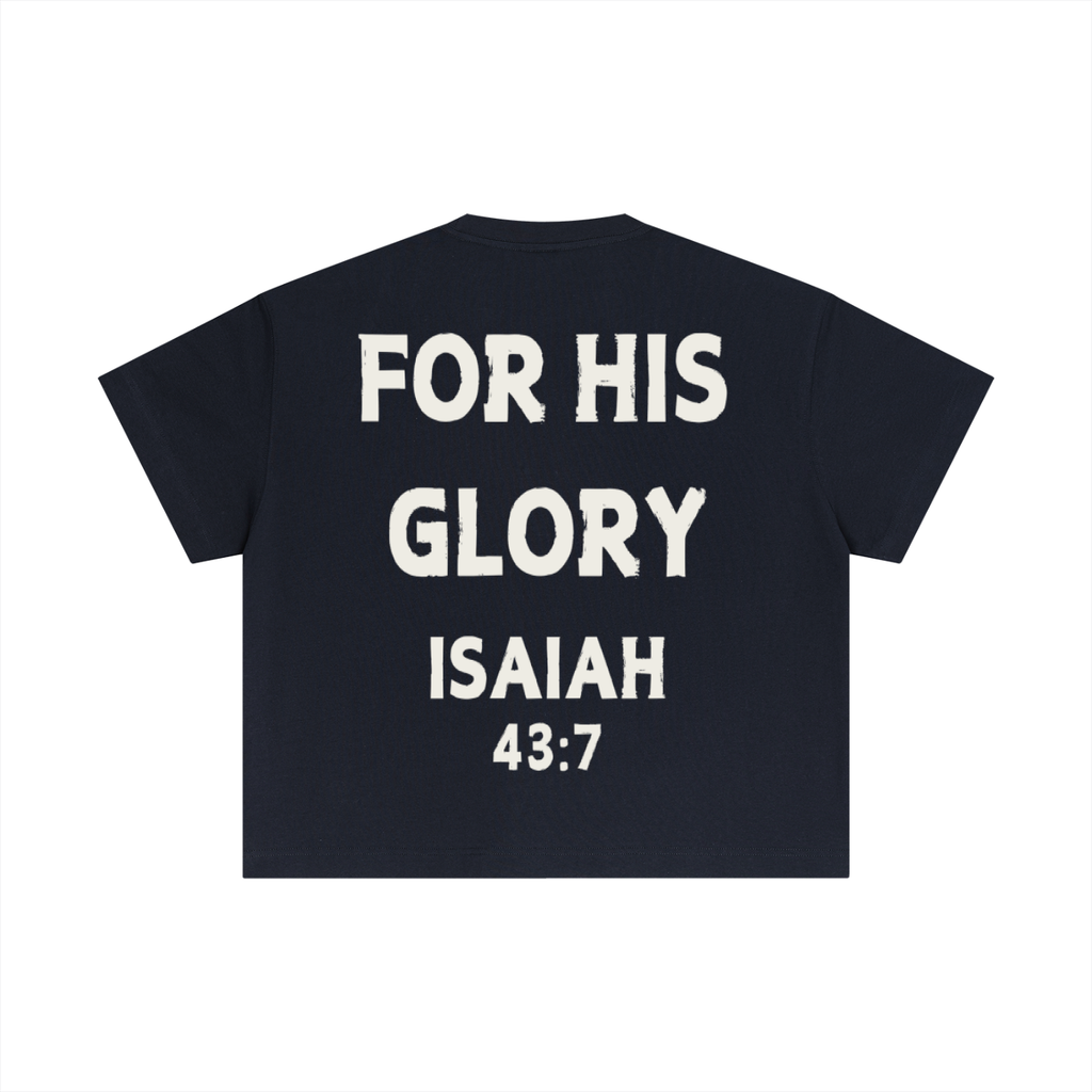 “For His Glory” Boxy Tee