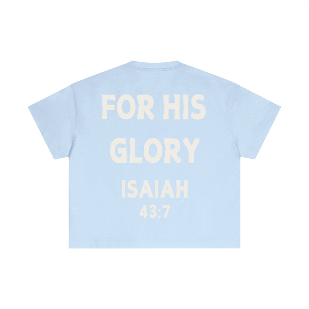 “For His Glory” Boxy Tee