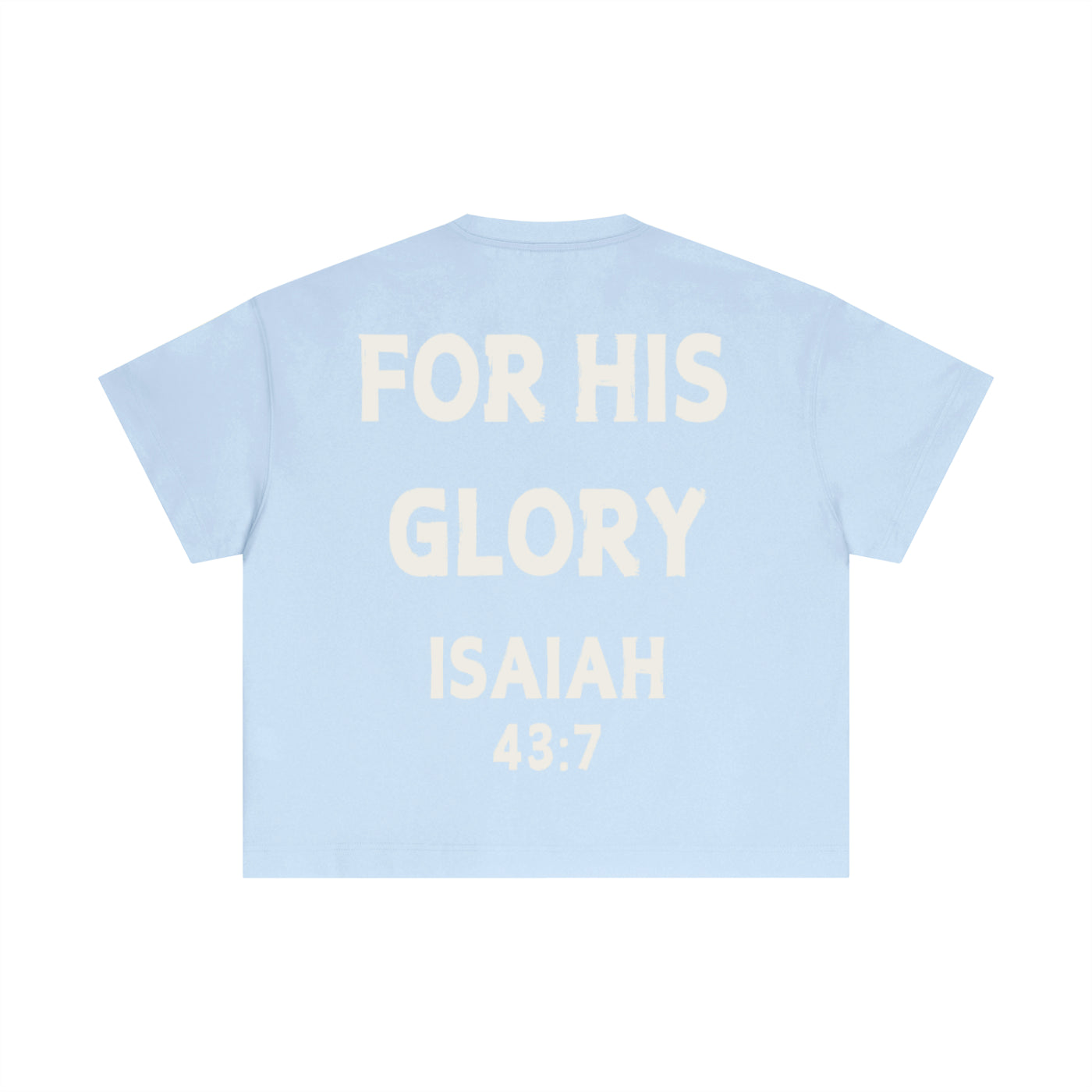 “For His Glory” Boxy Tee