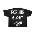 “For His Glory” Oversized Tee
