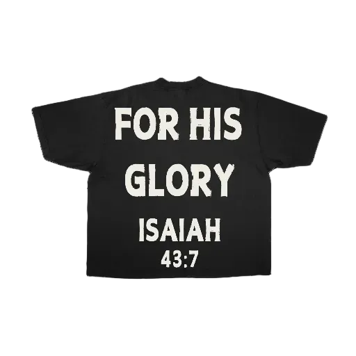 “For His Glory” Oversized Tee