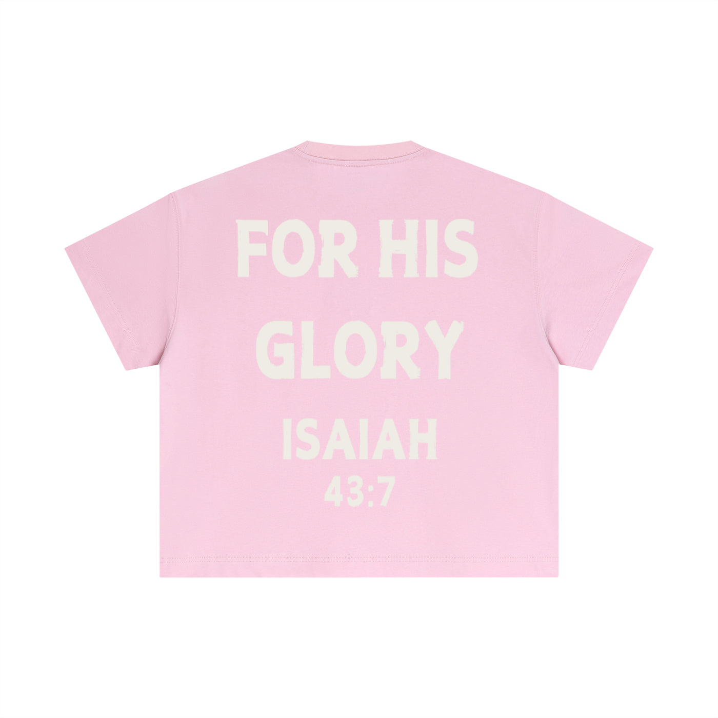 “For His Glory” Boxy Tee