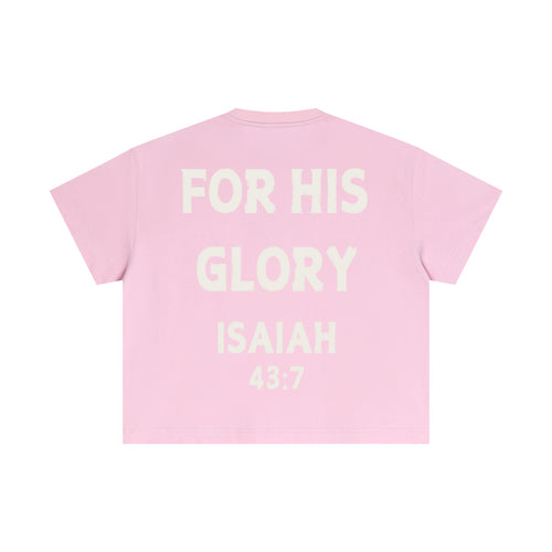 “For His Glory” Boxy Tee